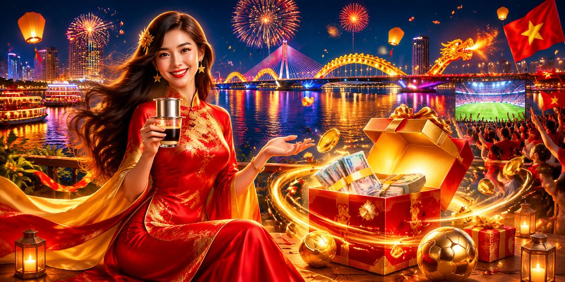 Người mặc áo dài theo dõi kết quả xổ số tại Đà Nẵng buổi tối
