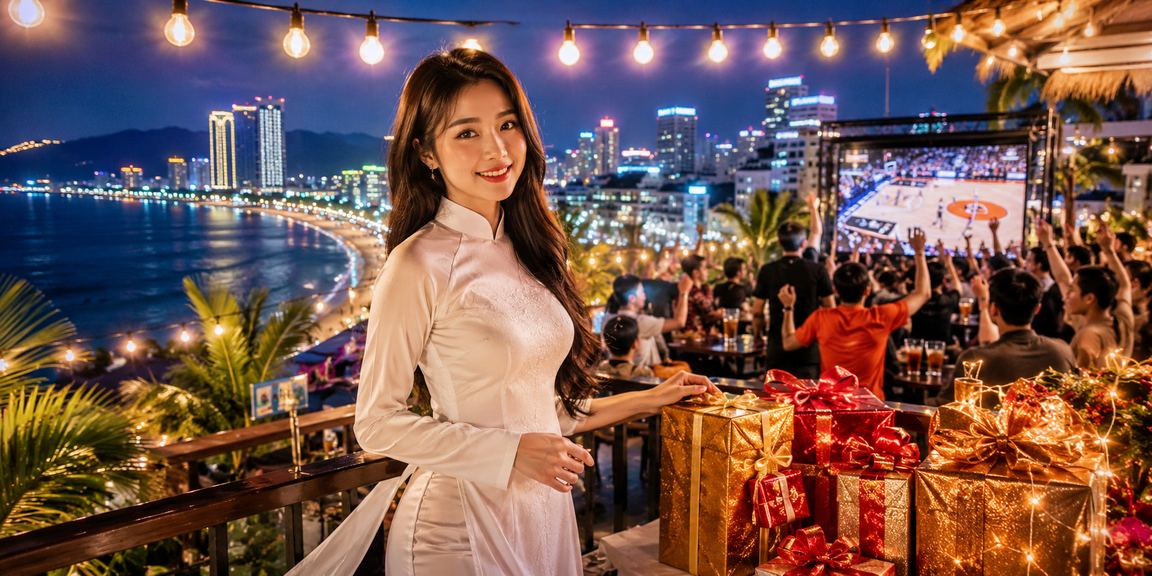 Người đặt cược thể thao tại Nha Trang, áo dài truyền thống và màn hình live